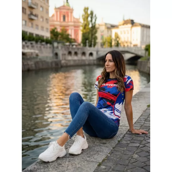  Dámské tričko premium ALTISPORT VOJ/ALW036SI/TR01 ŠMOUHY 