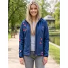 Dámská softshellová bunda premium ALTISPORT VOJ/ALW077JACK01 NÁMOŘNÍ MODRÁ/ORANŽOVÁ
