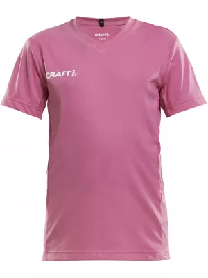 Dětské sportovní tričko s výstřihem do V CRAFT TW Squad Go Jersey Solid Jr POP