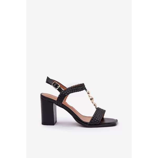  Dámské sandály BOTO ANNAVIEL 36045 BLACK 