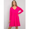 Dámské šaty RUE PARIS RV-SK-6008.19X FUCHSIA