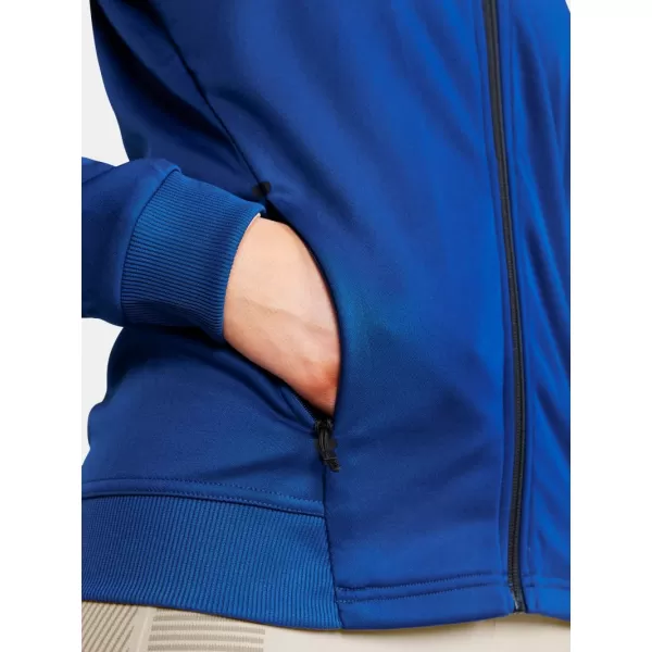 Dámská bunda s kapucí CRAFT Corp. ADV Unify Hoodie Jacket W KLUBOVÁ KOBALTOVÁ 