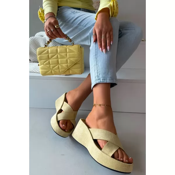  Dámské pantofle BOTO CALORINE 41358 YELLOW 