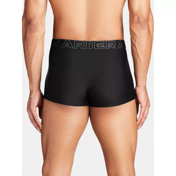  Pánské boxerky UNDER ARMOUR M UA PERF TECH 3IN (3KS) 1383882-001 ČERNÁ 