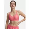 Dámská podprsenka UNDER ARMOUR CROSSBACK LOW BRA 1386424-600 RŮŽOVÁ