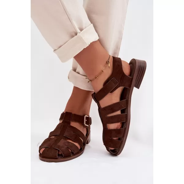  Dámské sandály BOTO JANESSA 41474 BROWN 