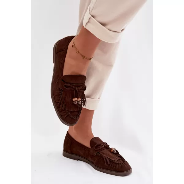  Dámské mokasíny BOTO TERESSA 41480 BROWN 