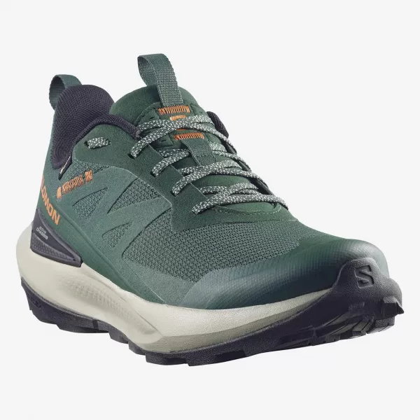  Pánské boty SALOMON ELIXIR ACTIV GTX L49229800 SCARAB/GREEN GABLES/CHILI 