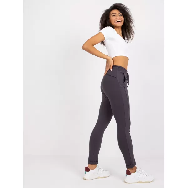  Dámské tepláky BASIC FEEL GOOD RV-DR-3589.10X GRAPHITE 