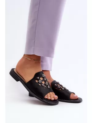 Dámské sandály S.BARSKI KV27-063 BLACK