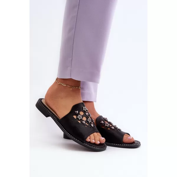  Dámské sandály S.BARSKI KV27-063 BLACK 