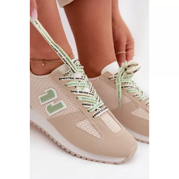  Dámské tenisky BOTO HENIRA 42020 BEIGE 