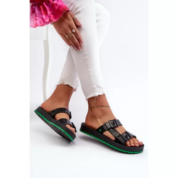  Dámské sandály ZAXY LL285073 BLACK 