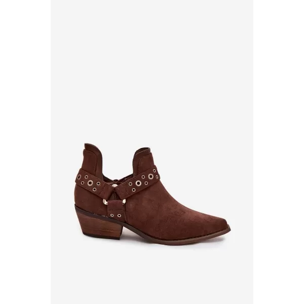  Dámské boty BOTO VANNESSAE 41391 BROWN 