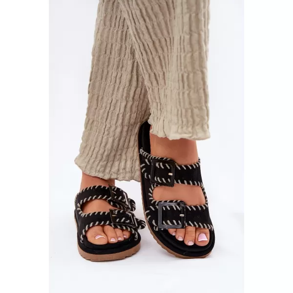  Dámské pantofle BOTO VISLEY 37423 BLACK 