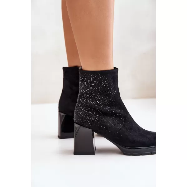  Dámské boty D&A MR880-130 BLACK 
