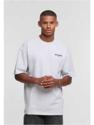 Pánské triko DEF DFTS258 GREY MELANGE