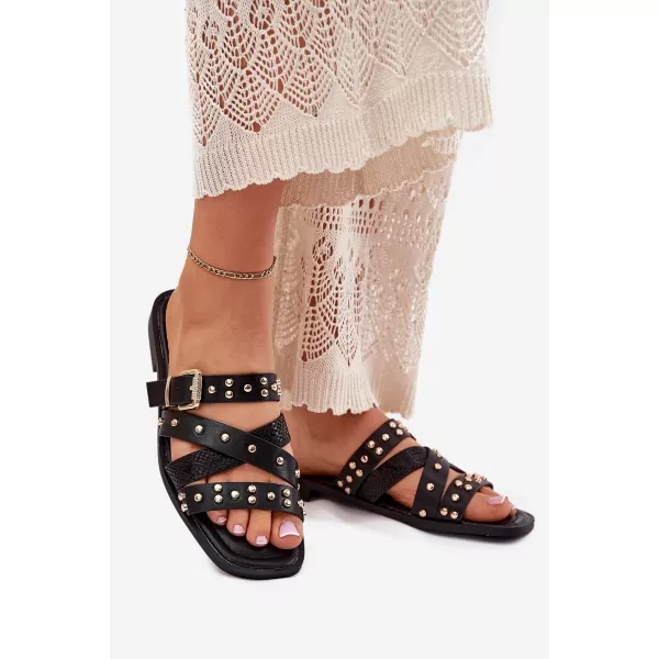  Dámské pantofle BOTO MANITTE 37865 BLACK 