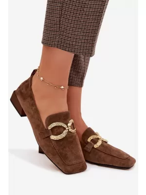 Dámské mokasíny D&A CR61-3115 BROWN