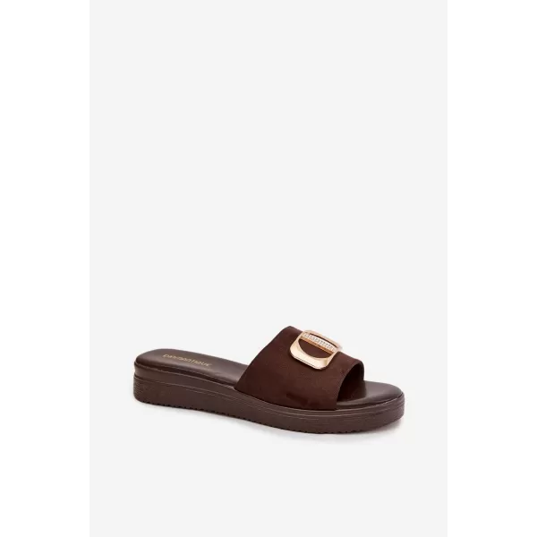  Dámské pantofle BOTO ELMERA 41933 BROWN 