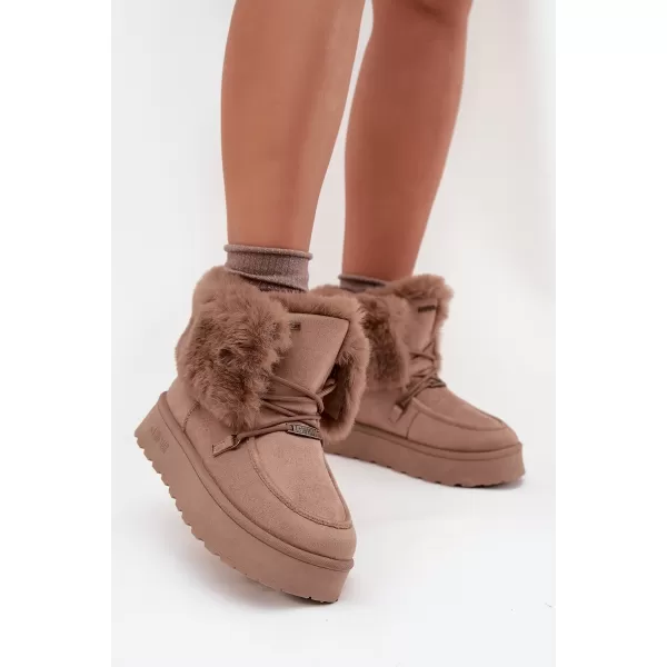  Dámské boty BIG STAR SS274114 BEIGE 