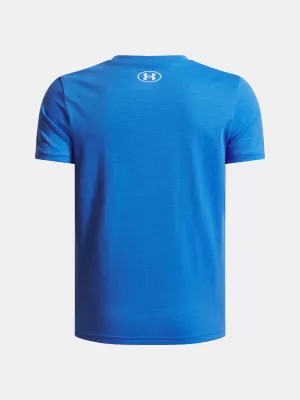 Chlapecké triko UNDER ARMOUR UA B SPORTSTYLE LC SS 1389962-402 MODRÁ