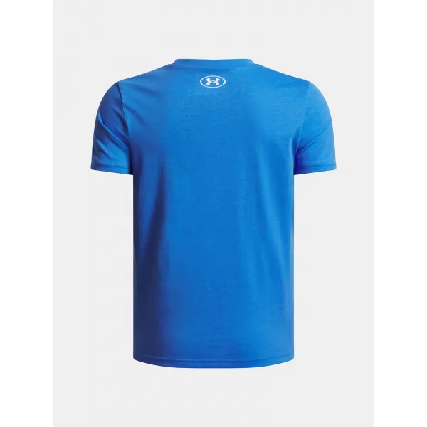  Chlapecké triko UNDER ARMOUR UA B SPORTSTYLE LC SS 1389962-402 MODRÁ 