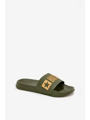 Pánské pantofle BIG STAR SS174360 GREEN