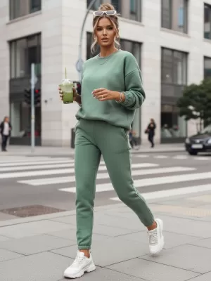 Dámská souprava DSTREET SVĚTLE ZELENÁ