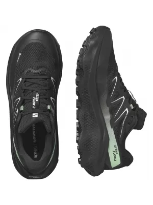 Pánské boty SALOMON ULTRA FLOW 2 GTX L47981400 BLACK/BLACK/PATINA GREEN