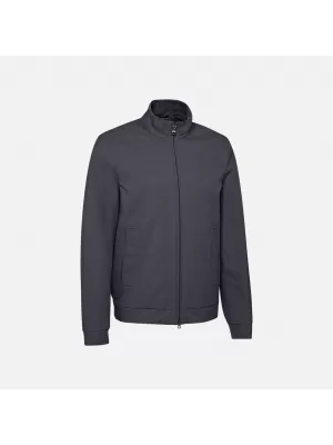 Pánská bunda GEOX JACOPO G014362 ŠEDÁ