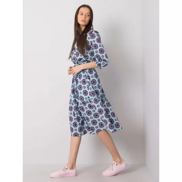  Dámské šaty LAKERTA LK-SK-508525.17 LIGHT BLUE 