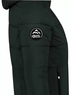 Dámská zimní bunda NORDBLANC KNOLL NBWJL8272 TMAVĚ ZELENÁ