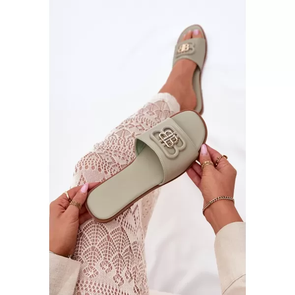  Dámské pantofle BOTO NENITTA 37874 GREEN 