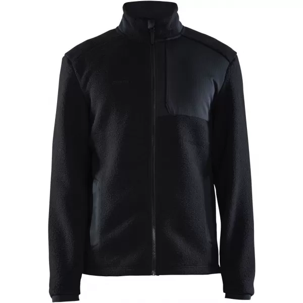  Pánská fleecová mikina Sherpa CRAFT Corp. ADV Pile Fleece Jacket M OHNIVÁ/ČERNÁ 