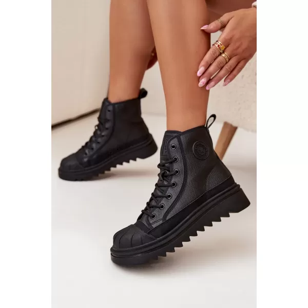  Dámské tenisky BIG STAR OO274A355 BLACK 
