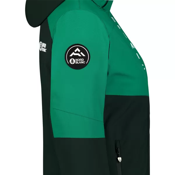  Dámská lyžařská bunda NORDBLANC LILT NBWJL8302 TMAVĚ ZELENÁ 