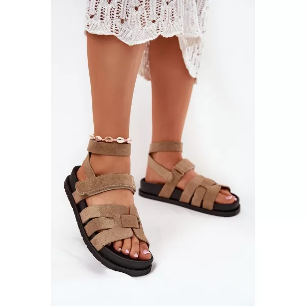  Dámské sandály BOTO VALPERA 37804 KHAKI 