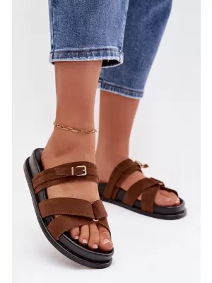 Dámské pantofle BOTO SELORINA 41608 BROWN