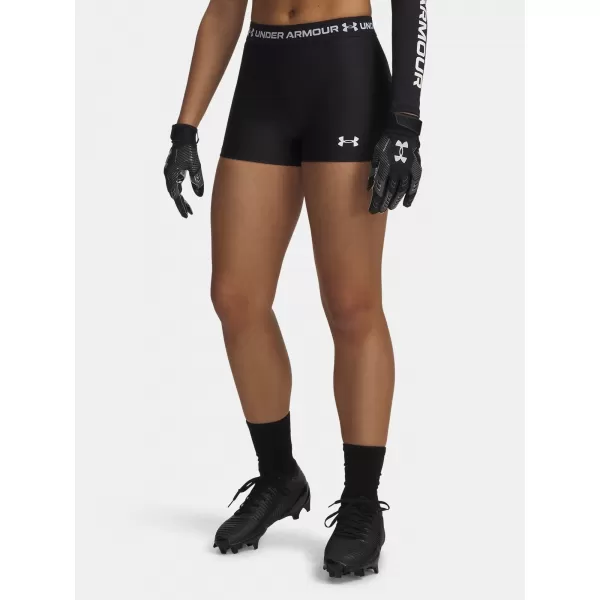  Dámské kraťasy HEATGEAR SHORTY 6010725-008 ČERNÁ 