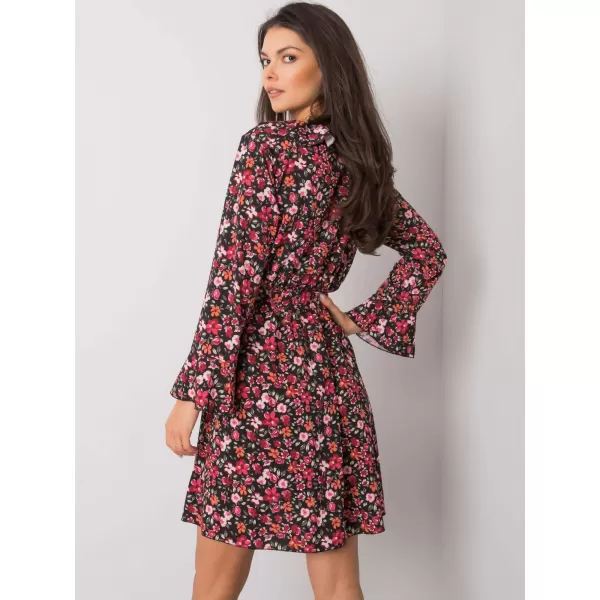  Dámské šaty ITALY MODA DHJ-SK-13891A.71P BLACK AND RED 