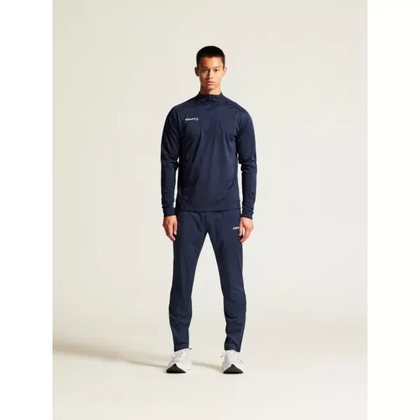  Pánská tréninková bunda s 1/4 zipem CRAFT TW Evolve 2.0 Half Zip M NÁMOŘNÍ MODRÁ 