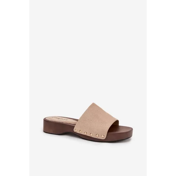  Dámské pantofle BOTO FERINNA 41222 KHAKI 