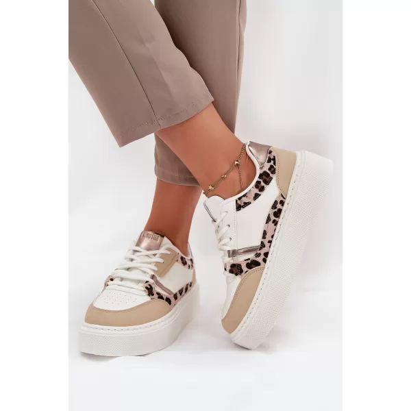  Dámské tenisky BIG STAR SS274357 WHITE/BEIGE 