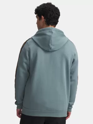 Pánská mikina UNDER ARMOUR UA ICON FLEECE FZ TAPING 1390298-587 MODRÁ