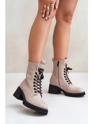 Dámské boty VINCEZA 66671 BEIGE