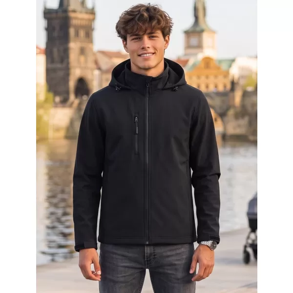  Pánská softshellová bunda ALTISPORT NoPrint NP/ALM845 EBONY GRAY 