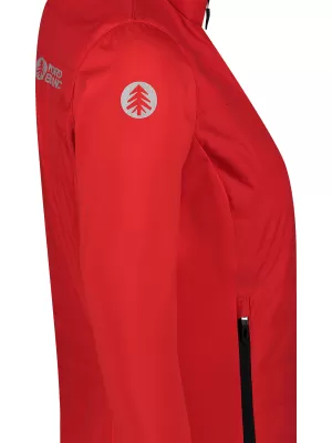 Dámská sportovní bunda NORDBLANC HINTER NBWJL8361 ČERVENÁ
