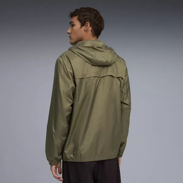  Pánská větrovka PUMA ESS REGULAR WINDBREAKER 684625_81 LODEN GREEN 