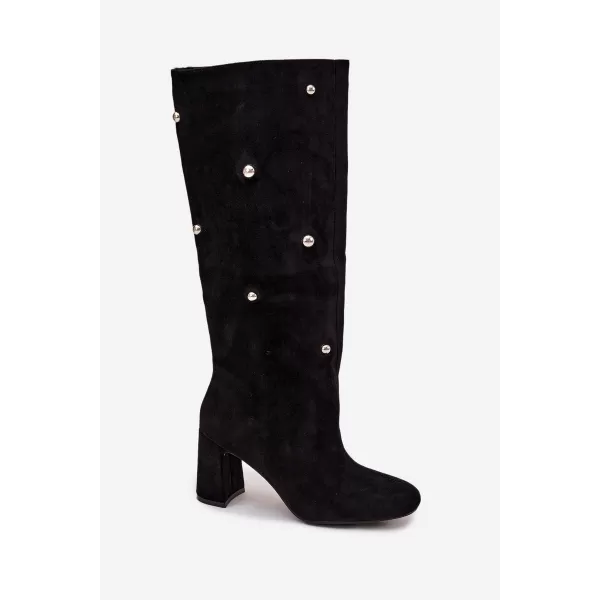  Dámské kozačky BOTO LUCINDA 40117 BLACK 